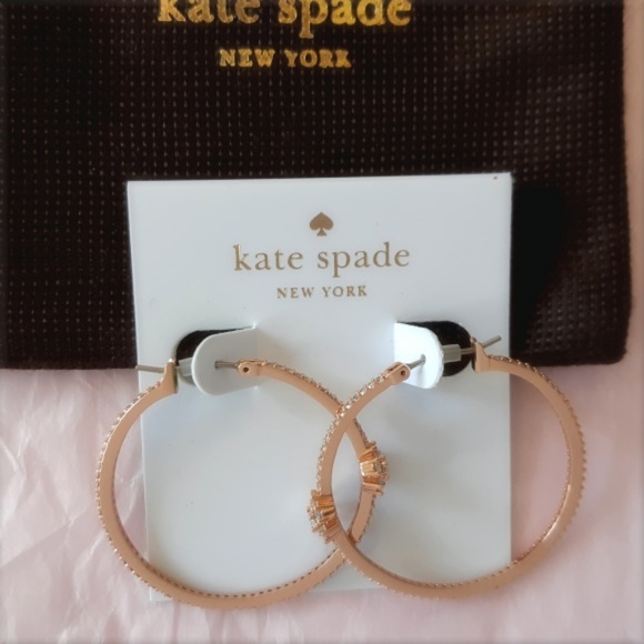 kate spade Jewelry - Kate Spade New York Clink of Ice Gold Earrings